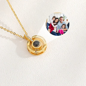 Personalized Photo Necklace Remind